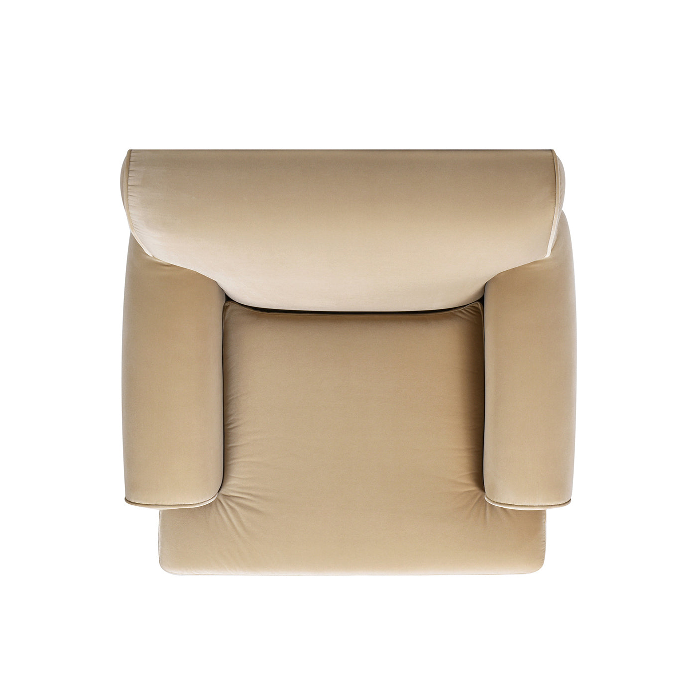 Alana 38" Lawson Accent Arm Chair Metal Casters, Fawn Brown Performance Velvet Brown Foam Velvet