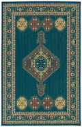 Traditional, Transitional, Oriental, Medallion, Border, Cut Pile 7'2