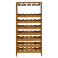 Oak 7 Tier Wine Rack Oak Kitchen Wood