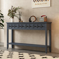 Rustic Entryway Console Table, 60