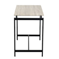 5 Piece Compact Bar Table Set With Table And Stools Modern Industrial Design, Space Saving Furniture For Dining Room And Breakfast Nook Oak Oak Mdf Steel