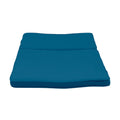 Nadine Chaise Lounge Cushion Blue Wood Waterproof Fabric