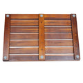 Teak Wood Bathroom Anti Slip Mat Teak Solid Wood