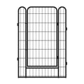 8 Panels Heavy Duty Metal Playpen With Door,39.37