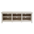 Modern Transitional 3 Shelf Open Storage 70