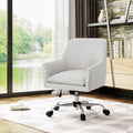 Office Chair Beige Fabric