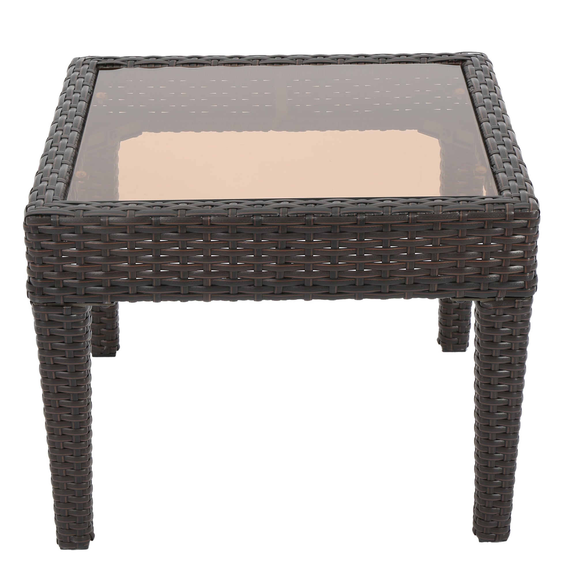 Antibes Accent Table - Brown Multi Rattan