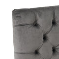 Arm Chair Charcoal Velvet