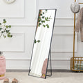 4Th Generation Aluminum Alloy Metal Frame Full Body Mirror, Quality Upgrade, Bathroom Makeup Mirror, Bedroom Entrance, Floor Mirror, 59 