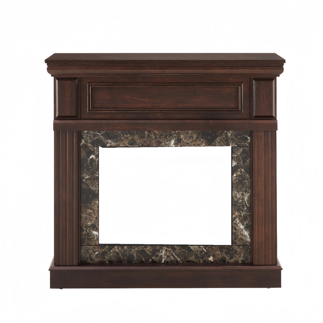 Only Mantel Not Included Fireplace Cherry,41.34"W*14"D*40"H Cherry Mdf