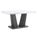 Modern Dining Table, Dining Room Table With 63