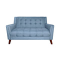 Seat Sofa Blue Wood Primary Living Space American Traditional Birch Foam Wood