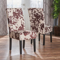 Dining Chair Mp2 Set Of 2 Beige Velvet