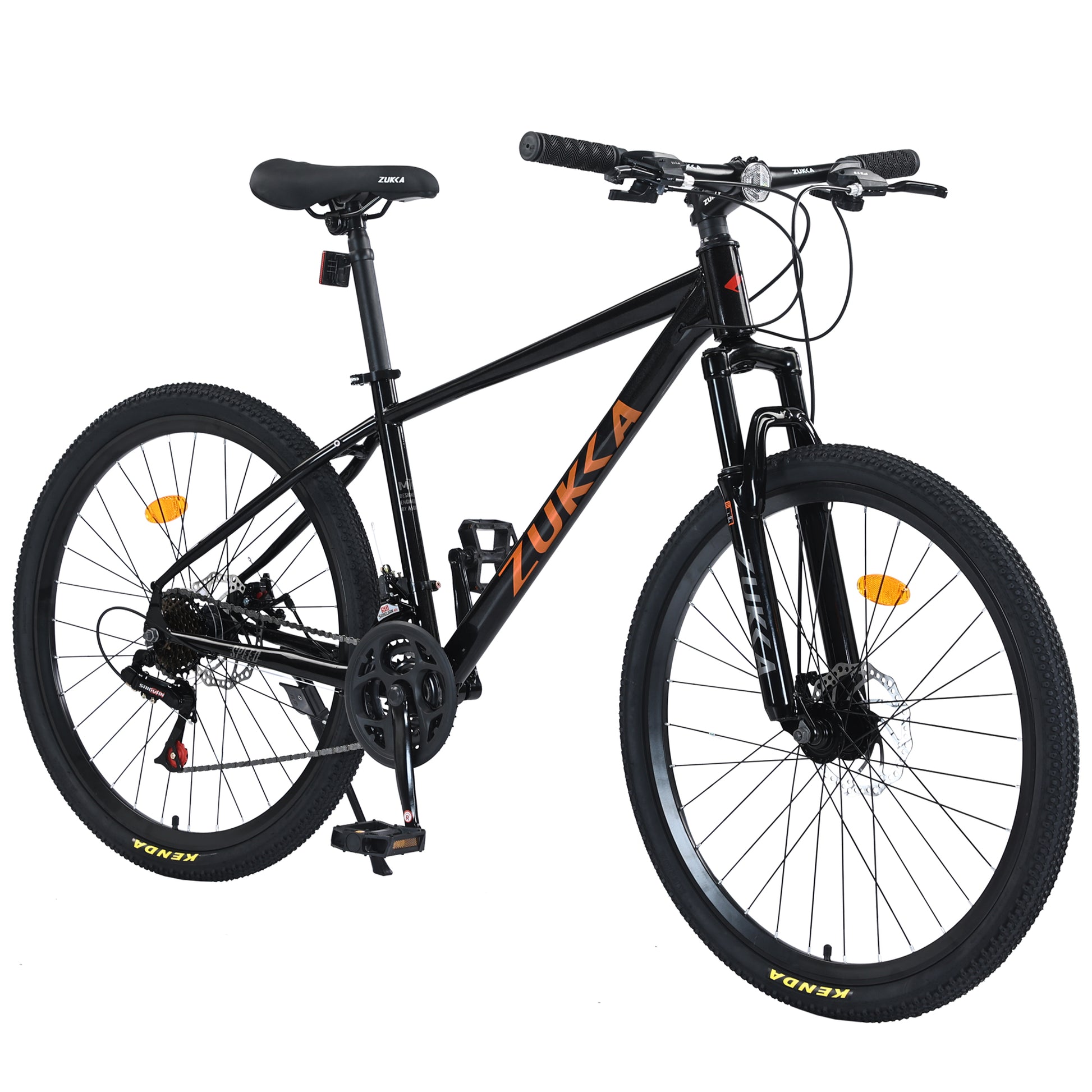 womens bicycle black Mountain Bike For Men And Women 26 Inch 24 Speed Suspension Fork Kenda