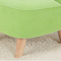 Juni Kids Chair In Green Apple Green Fabric