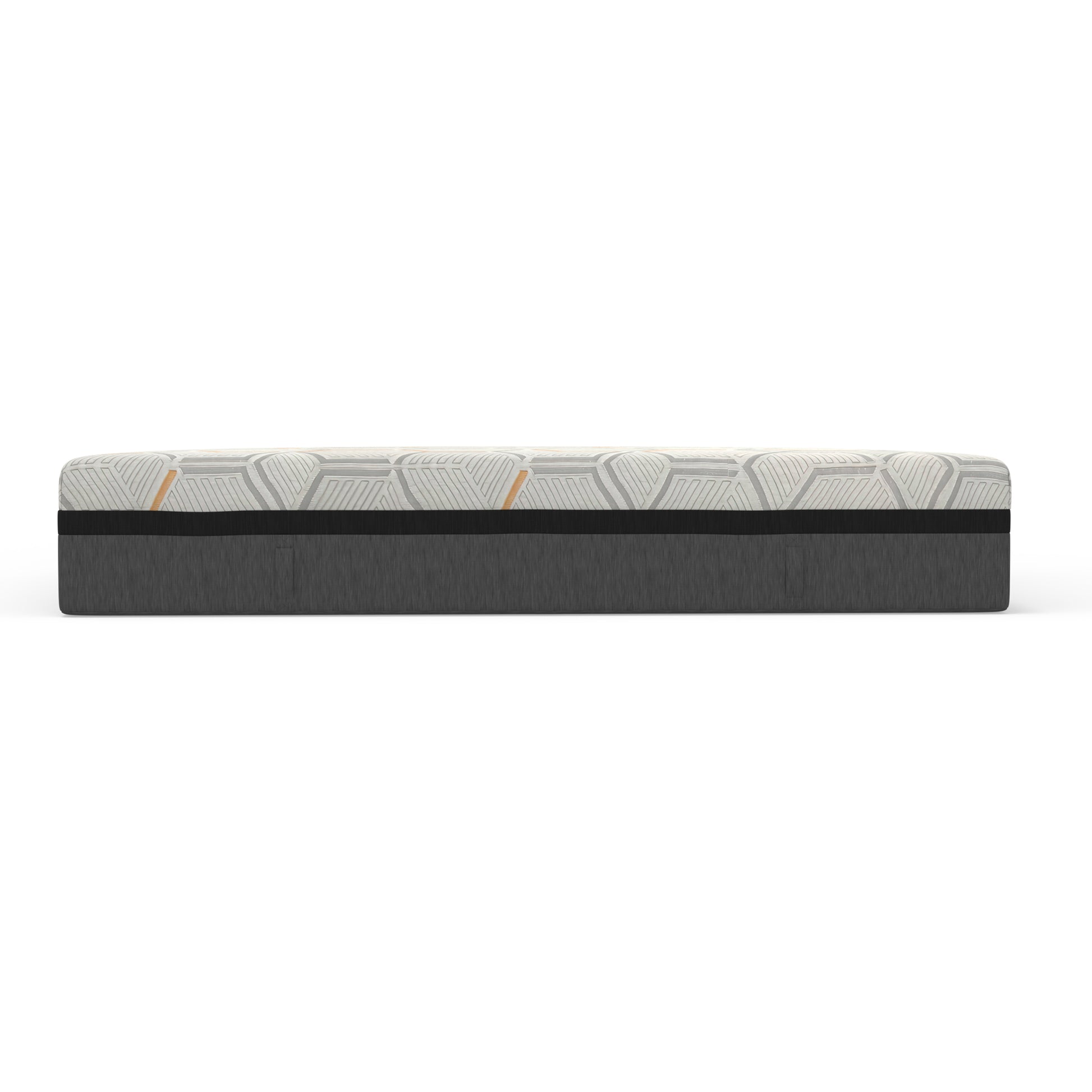 14" Hybrid Copper Gel Cooling Memory Foam Mattress With Edge Support And Air Ridge Foam Queen Light Gray Foam Queen