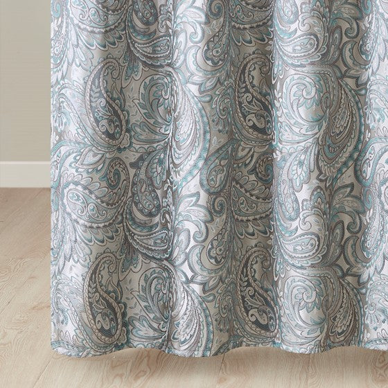 Jacquard Shower Curtain Multicolor Polyester