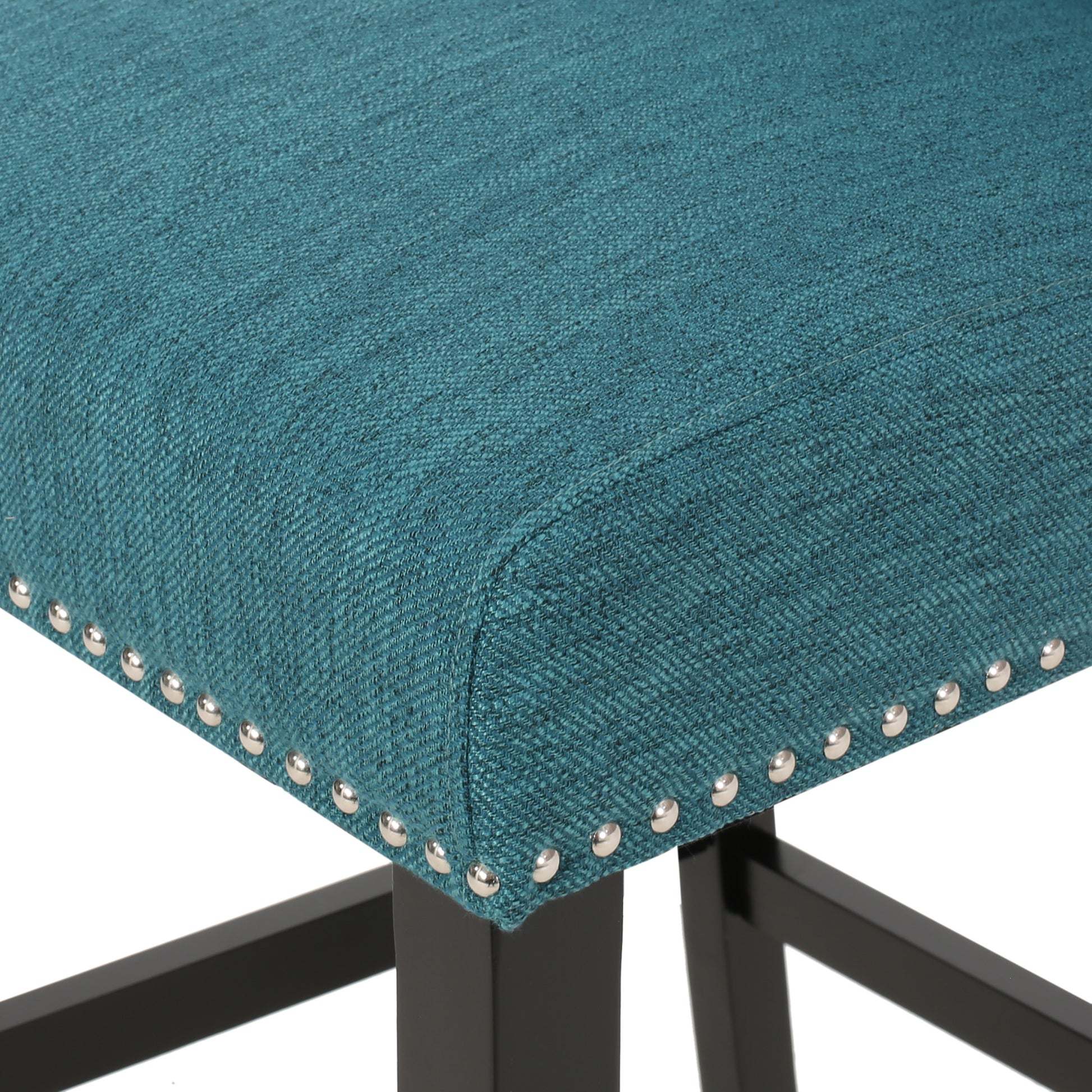 Vienna Contemporary Fabric Tufted Wingback 31 Inch teal-fabric