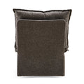 Detachable Dark Grey Chenille Single 360 Swivel Rocking Rocker,360 Swivel Sofa Chair & Single Sofa Lounge, Comfortable Seating For Living Room & Bedroom,Dark Gray Sofa 1Pc Dark Gray Primary Living Space Modern Foam Chenille