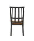 Magnolia Side Chair Set Of 2 Black Black Wood