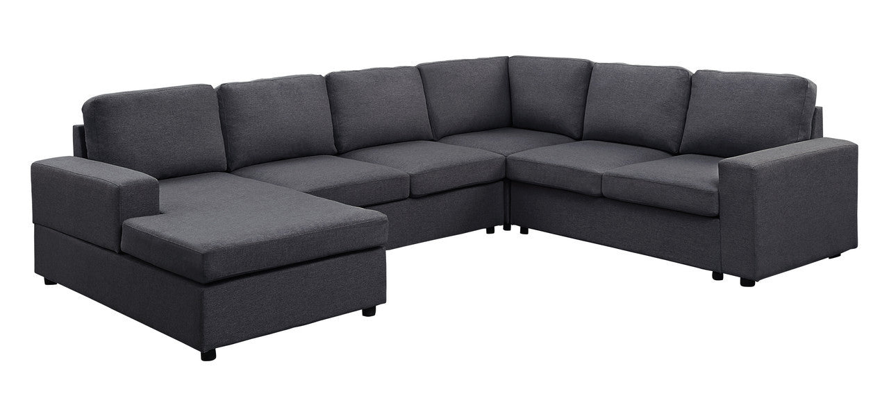 Dakota 120.5" Sectional Sofa with Reversible