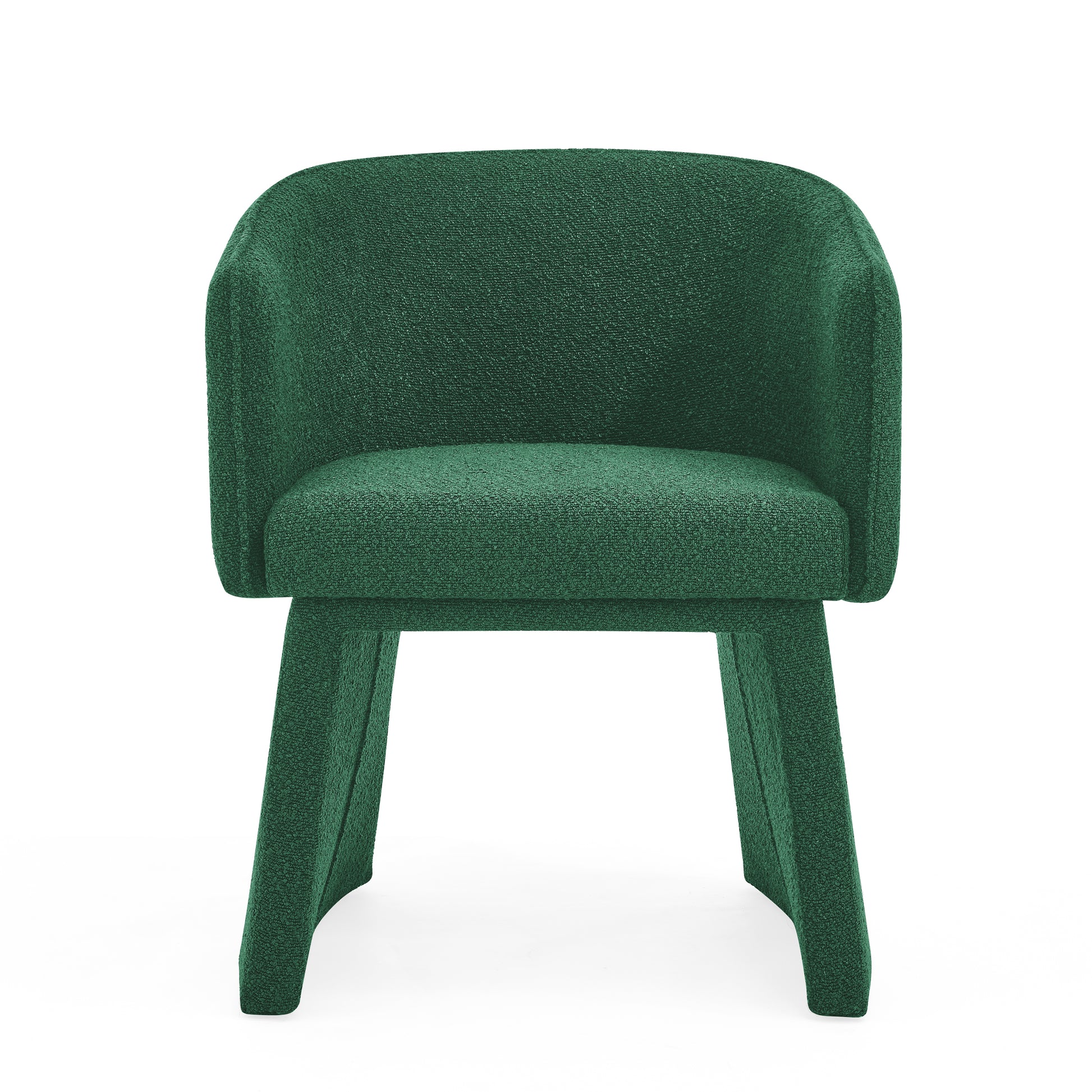 Modern Style Simple And Elegant Chair, Green Leisure Chair, Suitable For Dining Bedroom Living Room Reception Desk Assembly Required Green Green Foam