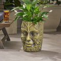 Mgo Garden Urn Planter Antique Green Magnesium Oxide