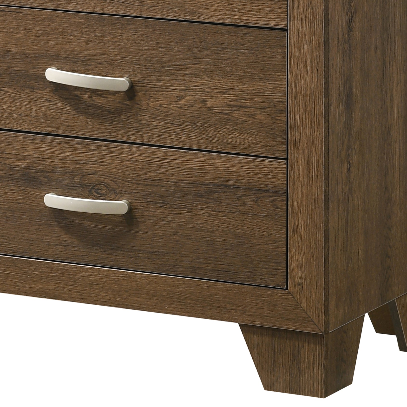 Oak 5 Drawer Chest Oak Bedroom Particle Board Mdf