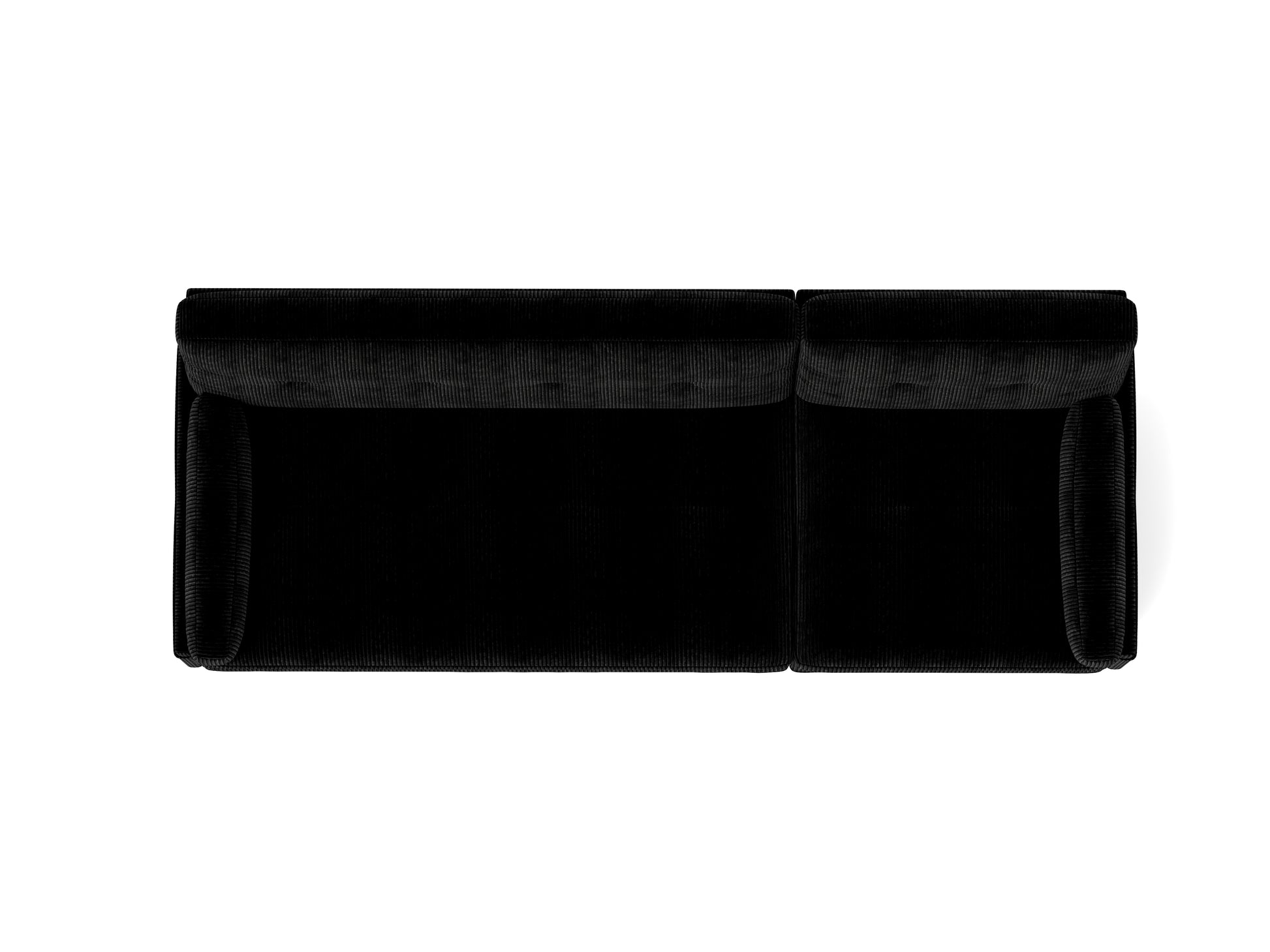 Black Corduroy Sectional Sofa: Convertible 3 Seaters Sofa, L Shaped Sofa, And Bed Black Velvet Metal Primary Living Space Medium Soft Loose Back Pillow Top Arms Foam Fabric Metal 3 Seat