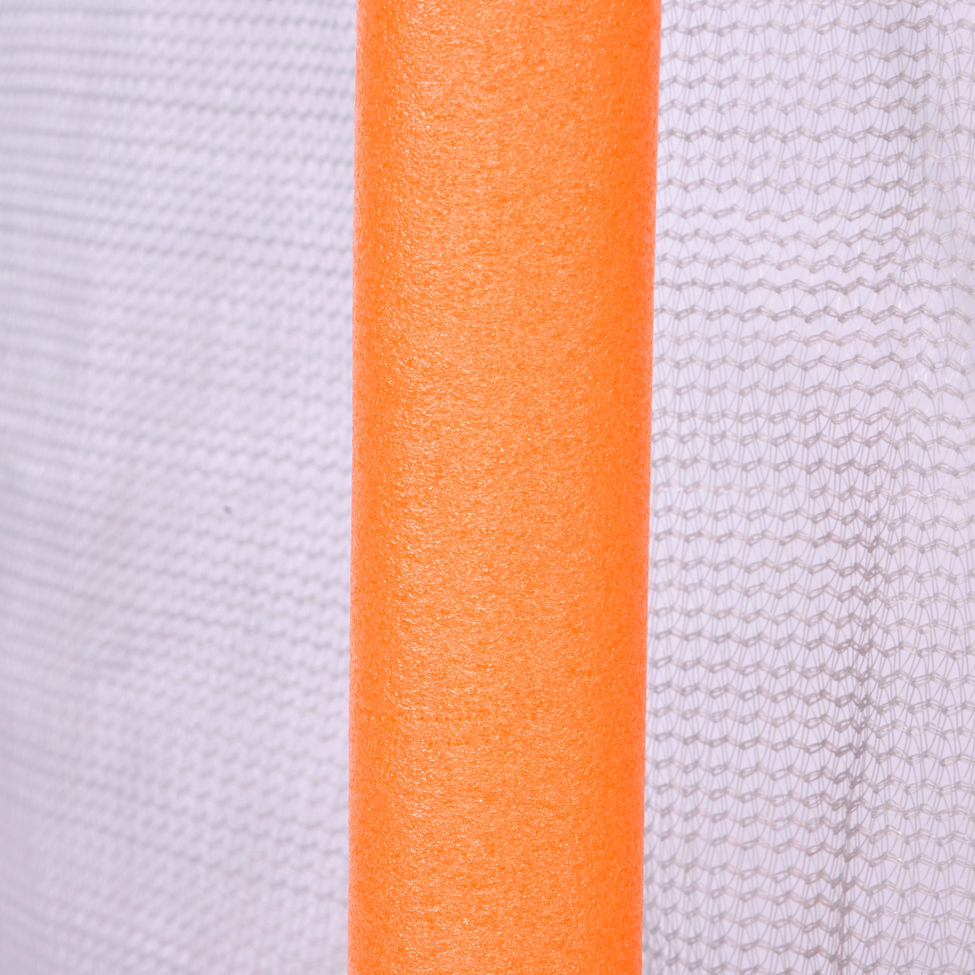 55'' Toddlers Trampoline With Safety Enclosure Net And Balls, Indoor Outdoor Mini Trampoline For Kids Orange Metal