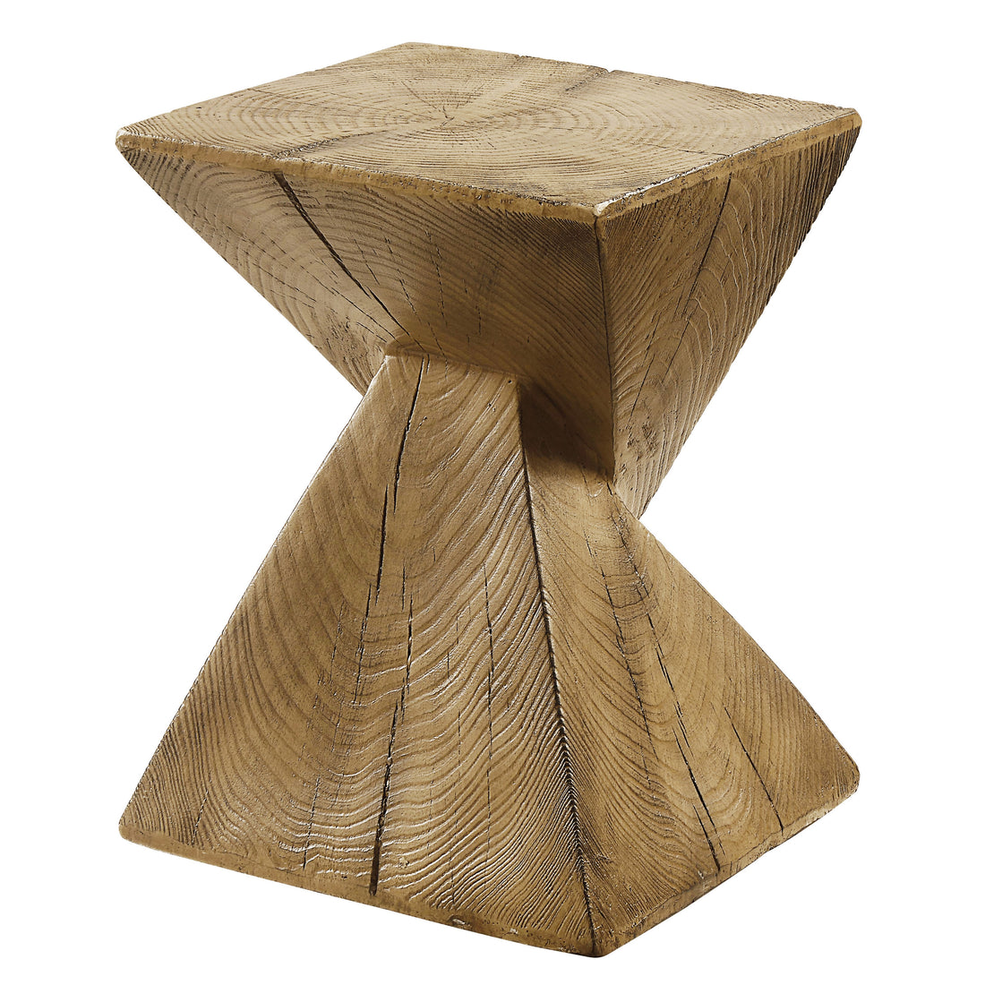 Oak Accent Table With Pedestal Oak Primary Living Space Square Cement Pedestal