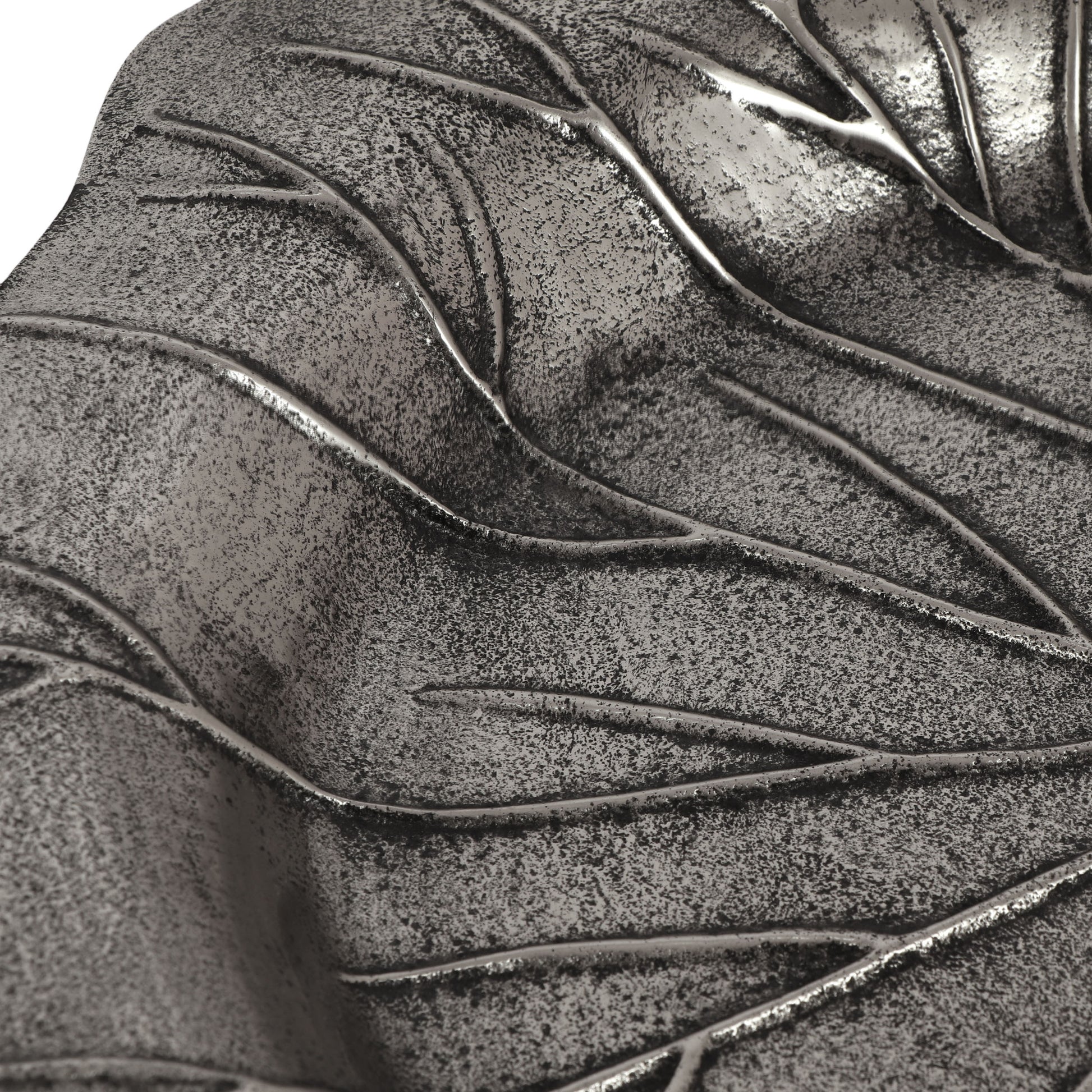 Platter Clear Antique Nickel Aluminium