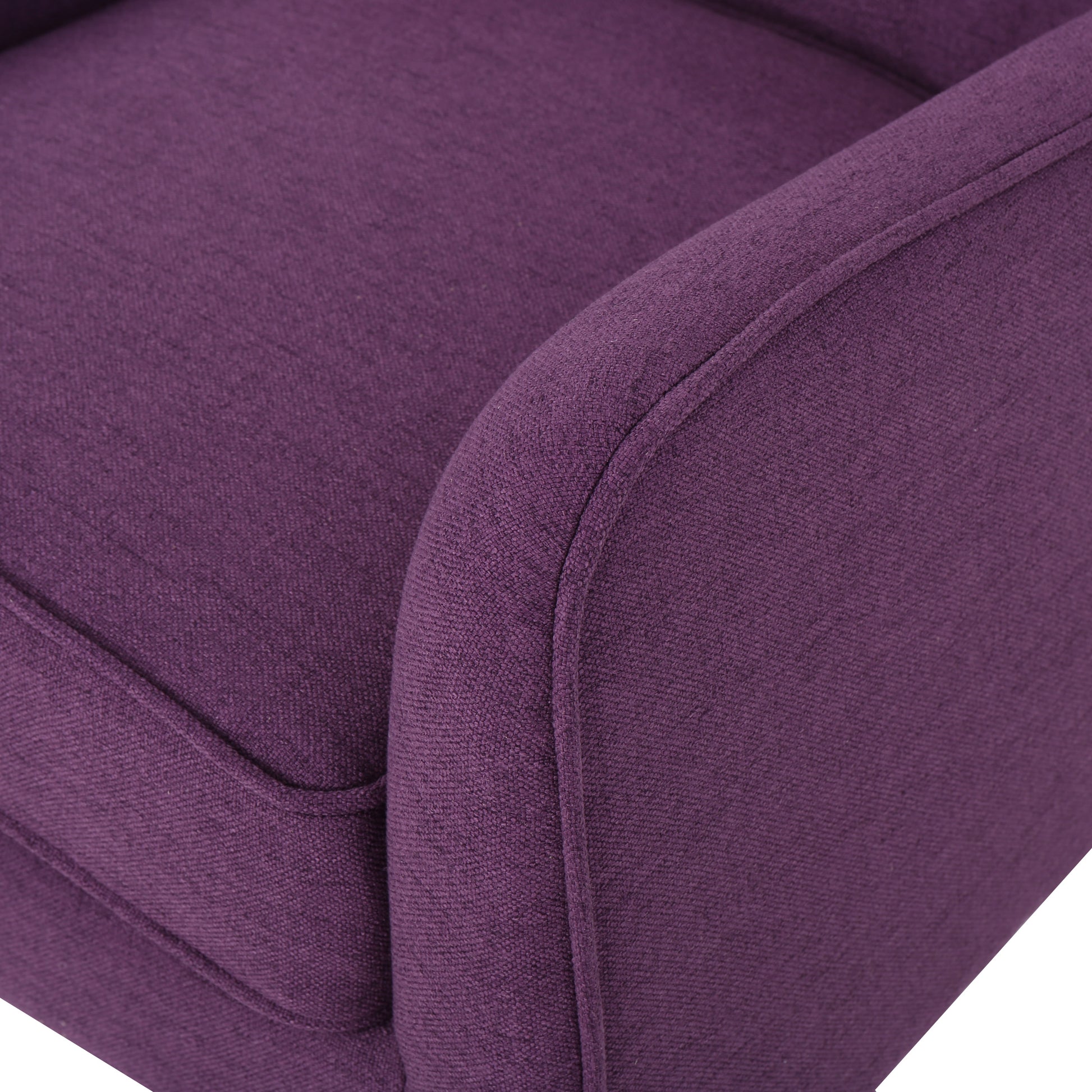 Arm Chair Purple Fabric