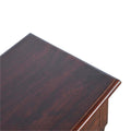 Solid Wood Turned Occasional Table Brown Brown Contemporary Freestanding Mango Rectangular Drawers Coffee & End Tables Lacquered Rectangular Solid Wood