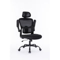 Ergonomic Mesh Office Chair With 3D Adjustable Lumbar Support, High Back Desk Chair With Flip Up Arms, Executive Computer Chair Home Office Task Swivel Rolling Chairs For Adults Cushion Metal Solid Black Office Sponge Dry Clean Round Handle Office Chairs