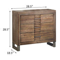 Reclaimed Oak 3 Drawer Nightstand Oak 3 Drawers Bedroom Rectangle Transitional Acacia Drawers Oak Wood