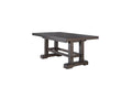 Napa Dining Table Brown Dark Brown Wood