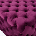 Ottoman Fuchsia Velvet