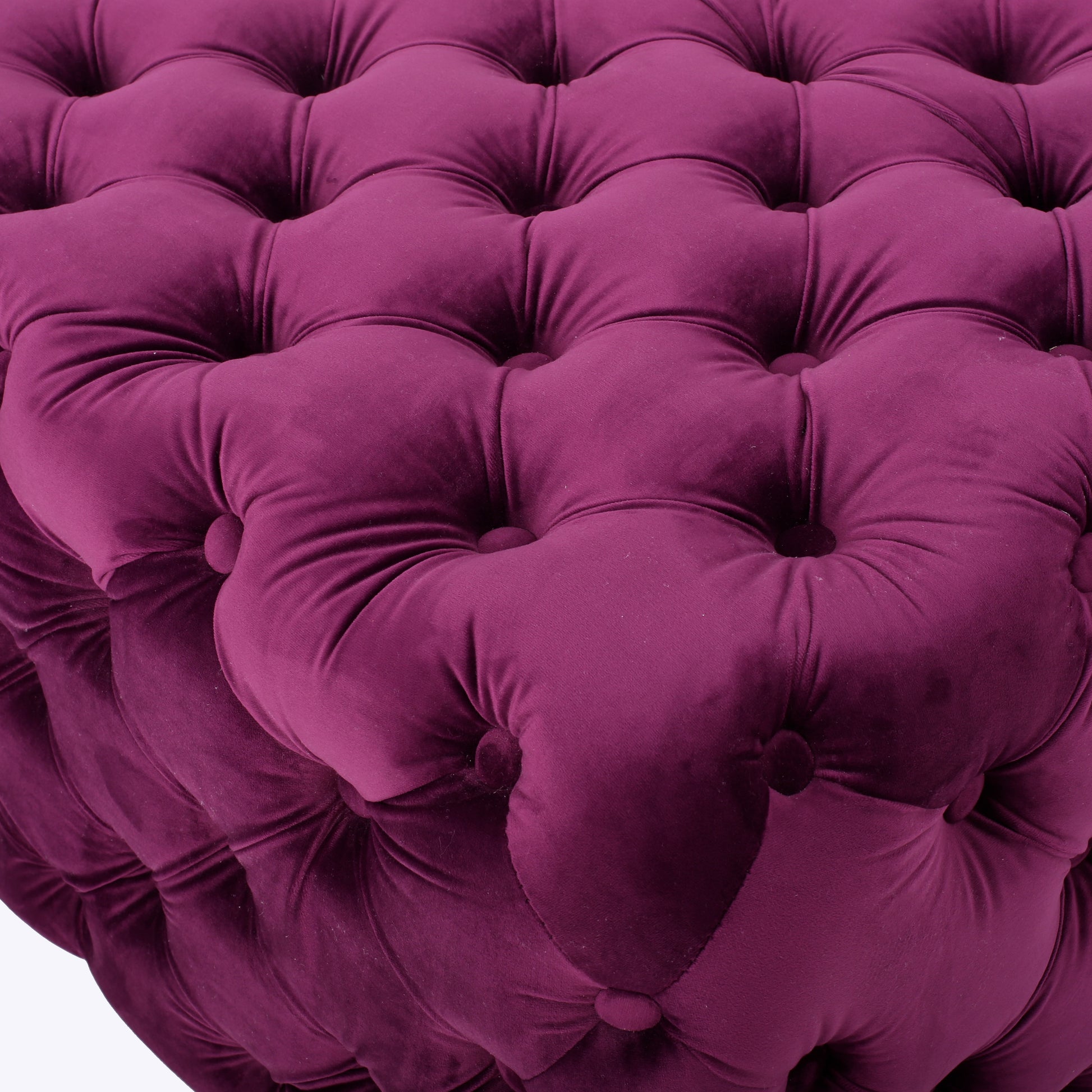 Ottoman Fuchsia Velvet