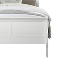 White Full Bed Box Spring Required Full White Wood Bedroom Contemporary Pine Sleigh Wood