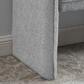 Bedroom Storage Stool, Linen Fabric Storage Stool, Large Storage Space,44.48 Inches, Can Be Used For Bed End, Living Room, Entrance Grey Grey Linen