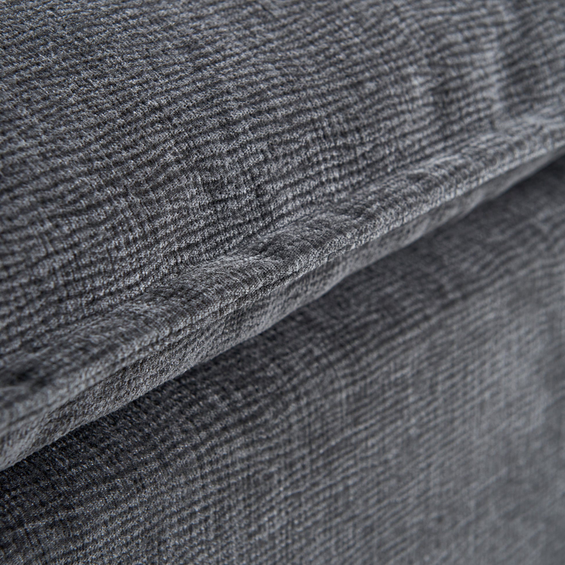 Modern Armless Accent Chair, Single Sofa Couch With Ottoman Compact Design, Space Saving Seating For Living Room, Bedroom, Apartment, Office Gray Wood Medium Soft Foam Chenille 1 Seat