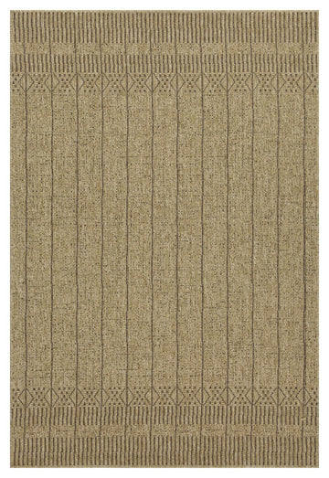 Earth Gc Ntl1009 Jute Mocha 5 Ft. 3 In. X 7 Ft. 3 In. Indoor Outdoor Area Rug Natural & Light Brown Polyester Polypropylene