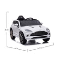 12V Dual Drive Remote Control Electric Kid Ride On Car,Battery Powered Kids Ride On Car White, 4 Wheels Children Toys Vehicle,Led Headlights,Remote Control,Music,Usb. White Polyethylene