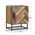 Night Stand Natural Wood