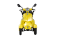 Fastest Mobility Scooter With Four Wheels For Adults & Seniors Yellow Abs Pc