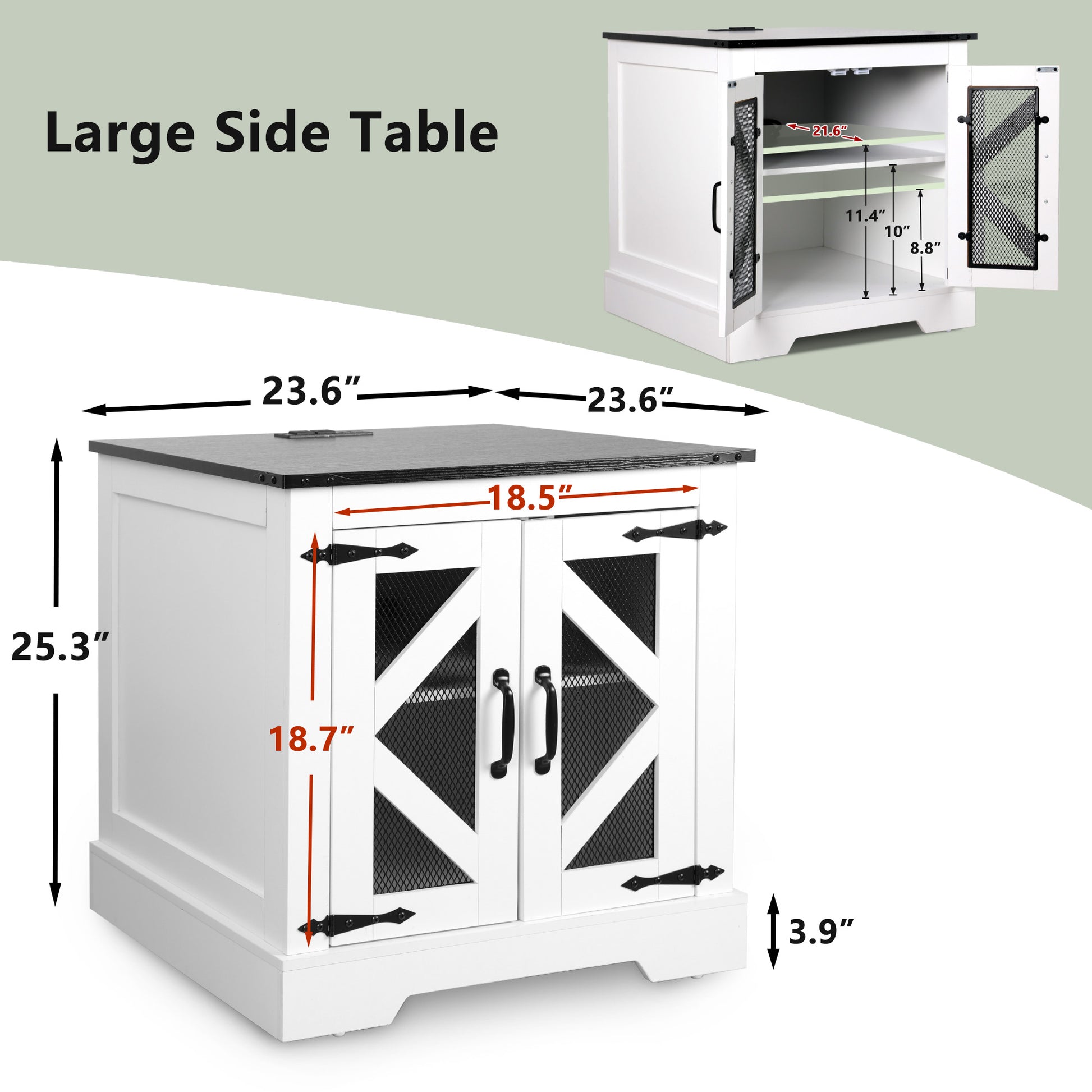 Wood Mid Century Modern Night Stand With Charging Station, Drawers And Adjustable Divider White Mdf Metal