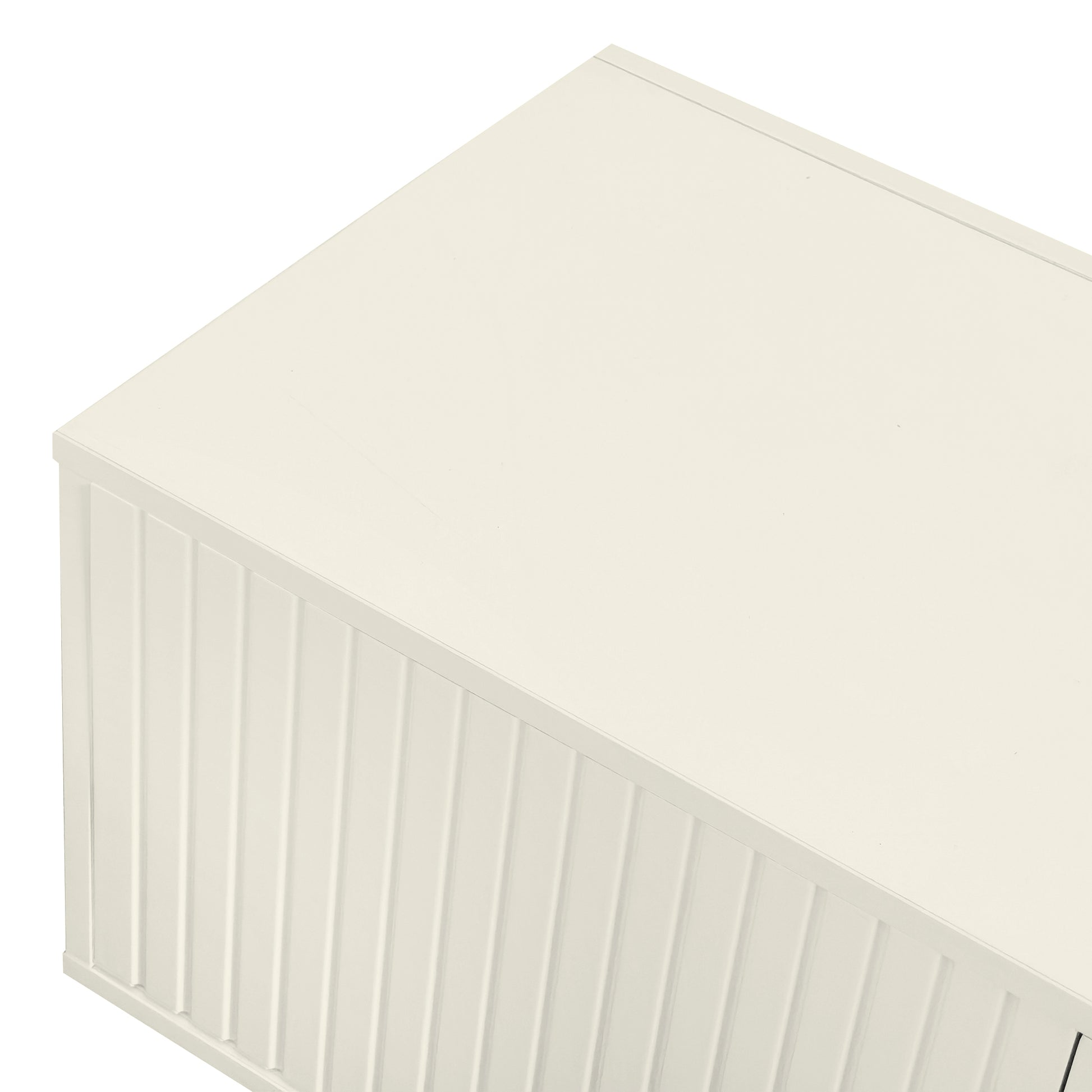 Modern Shoe Storage Bench With Hidden Storage And Upholstered Cushions For Bedside, Living Room And Entryway Antique White Antique White Mdf Metal