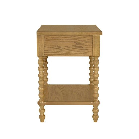 Nightstand Natural See Below Natural Wood