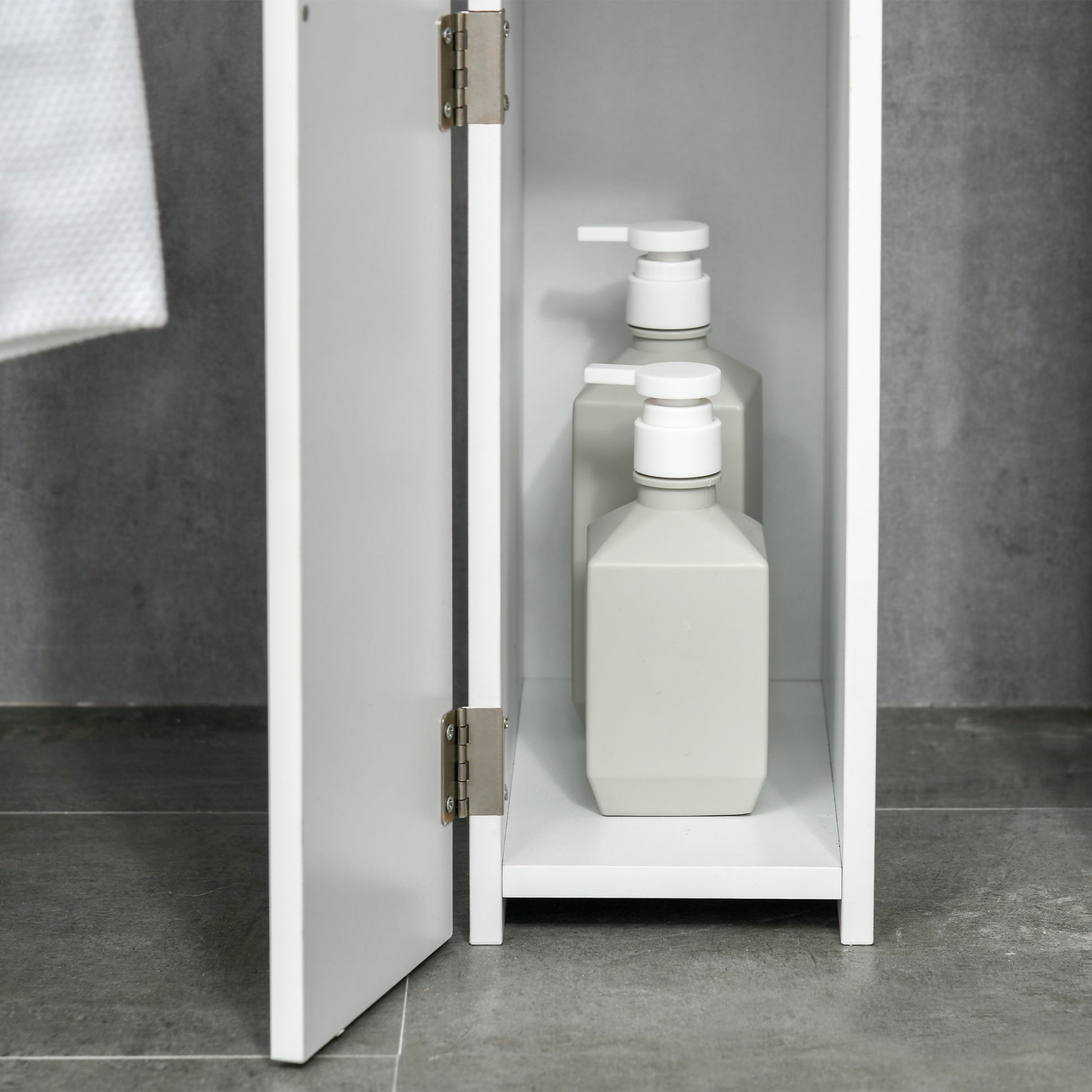 Kleankin Tall Bathroom Storage Cabinet,